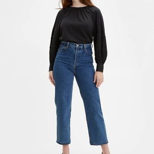 Levi’s Ribcage Straight 26x29 Georgie Wash BRAND NEW
